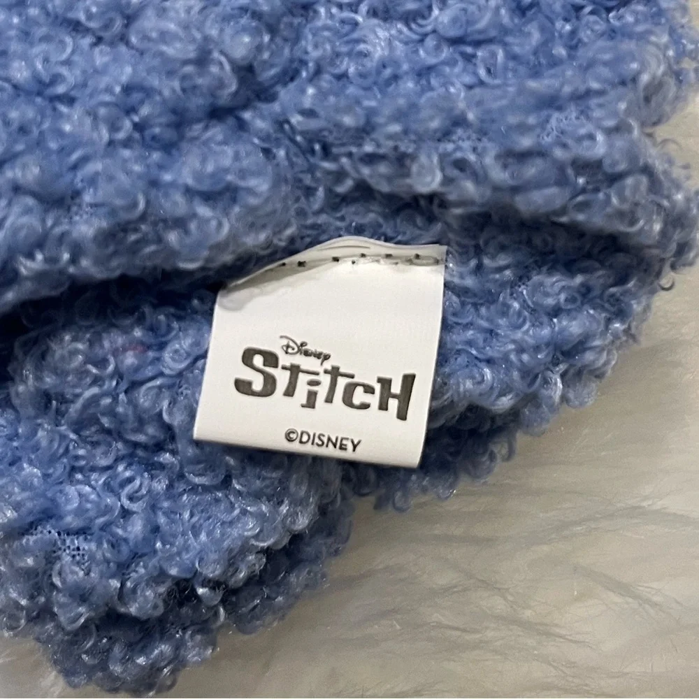 🆕 The Crème Shop x Stitch Plush Spa Headband Disney Lilo & Stitch Blue